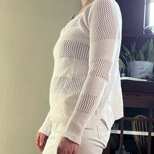 Gap White Sweater size XS